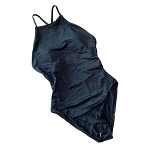 NWT Andie The Asbury One Piece Swimsuit Black Small